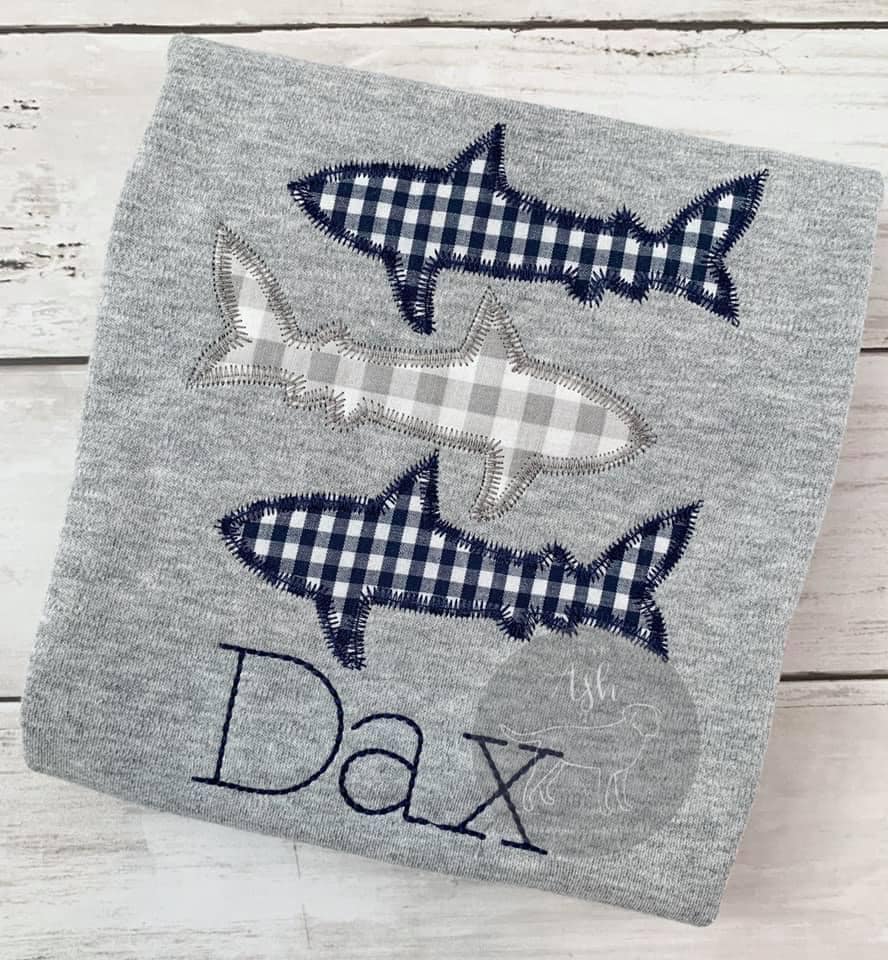 Applique Sharks