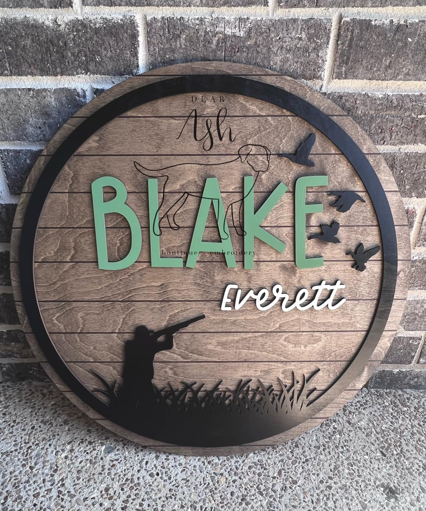 Duck Hunting Sign