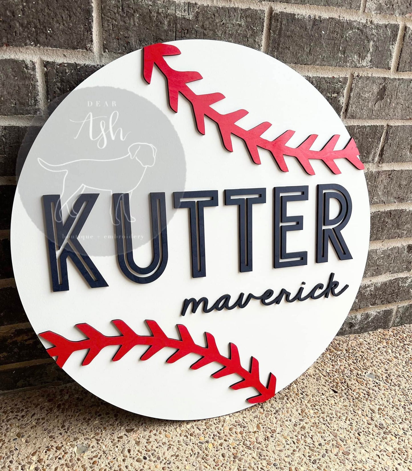 24" Baseball Sign
