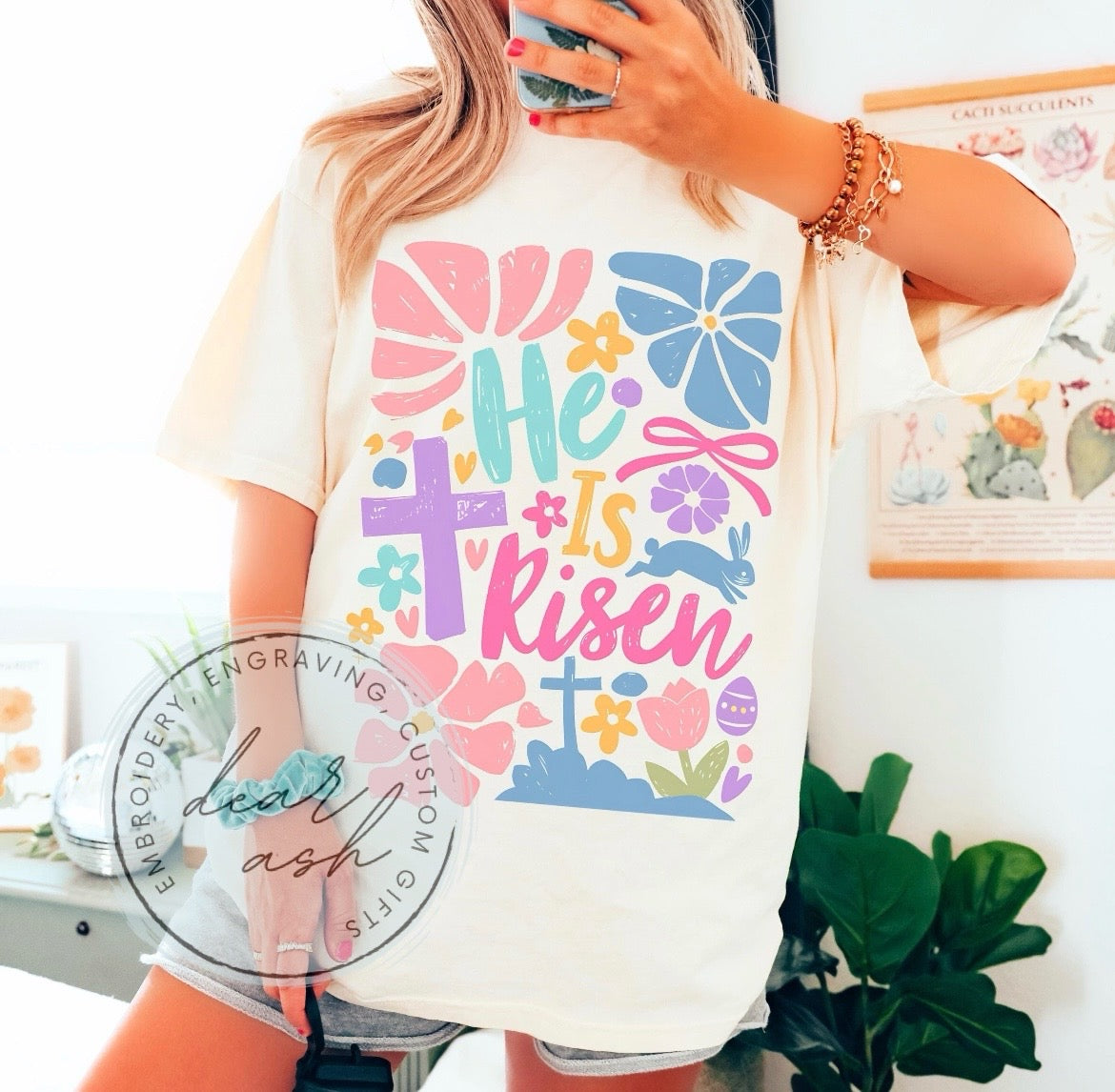 He is Risen-Spring Floral