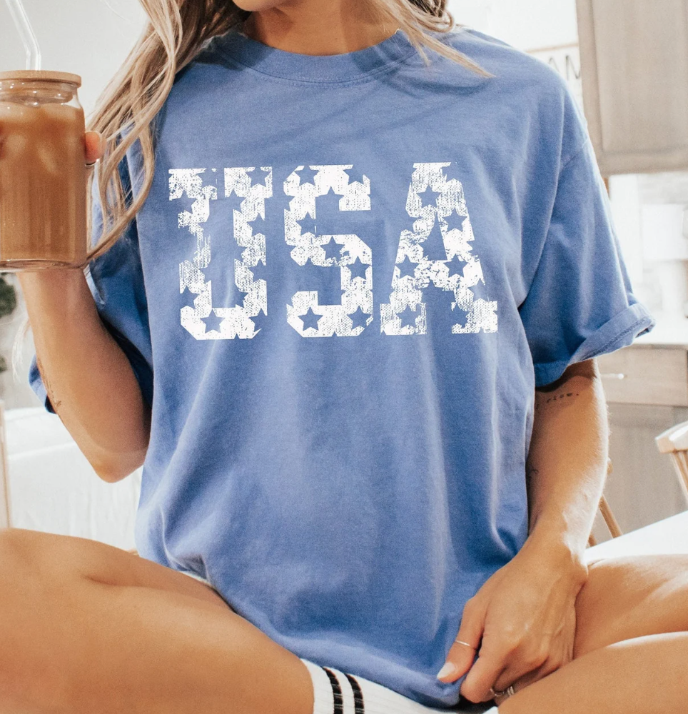 USA Distressed Comfort Colors
