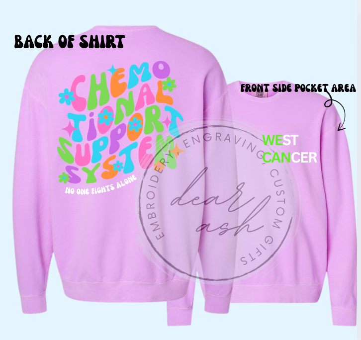 Lightweight Sweatshirt CC Neon Violet-Brights Version (adult)