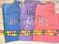 Comfort Colors Tanks-embroidered
