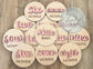 Milestone Rounds-Includes custom name piece