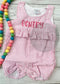 Embroidered Ruffle Rompers