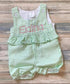 Embroidered Ruffle Rompers