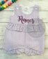Embroidered Ruffle Rompers