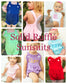 Ruffle Sunsuits-Embroidered