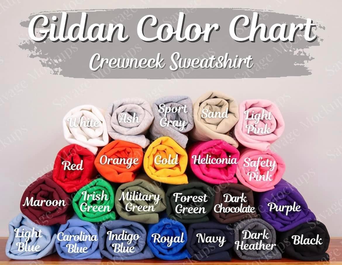 Custom Embroidered Block Letter Sweatshirt