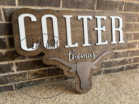 Longhorn Sign