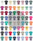 Comfort Colors Pocket Shirt w/ Names