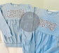 Bubble Sweatshirts-appliqued names (with fabric) ETA AUGUST