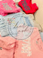 Bubble Sweatshirts-appliqued names (with fabric) ETA AUGUST