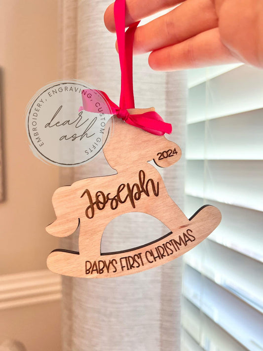 Rocking horse ornament