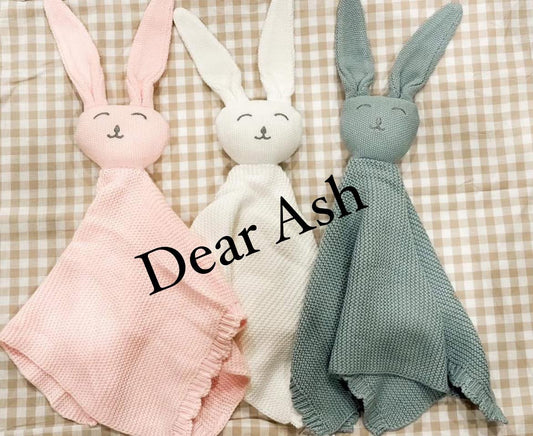 Embroidered Bunny Lovies