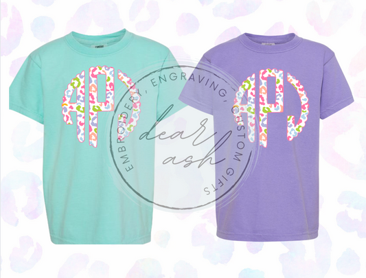 Bright Leopard Monograms