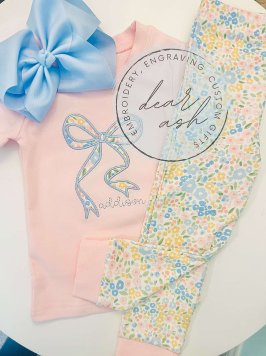 Floral PJs-kids