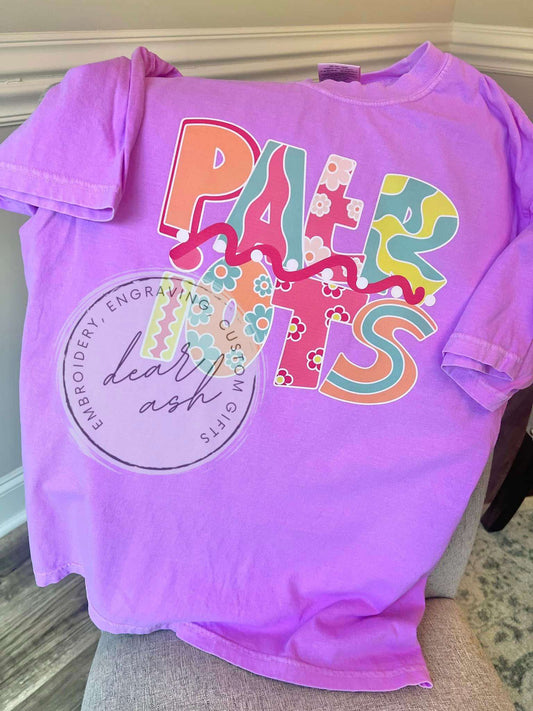 Neon Mascot Comfort Colors Tees