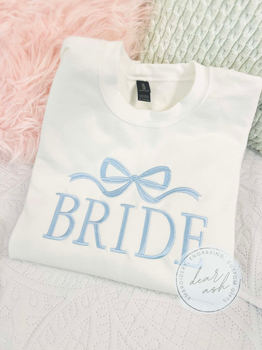 Bride Embroidered Sweatshirt