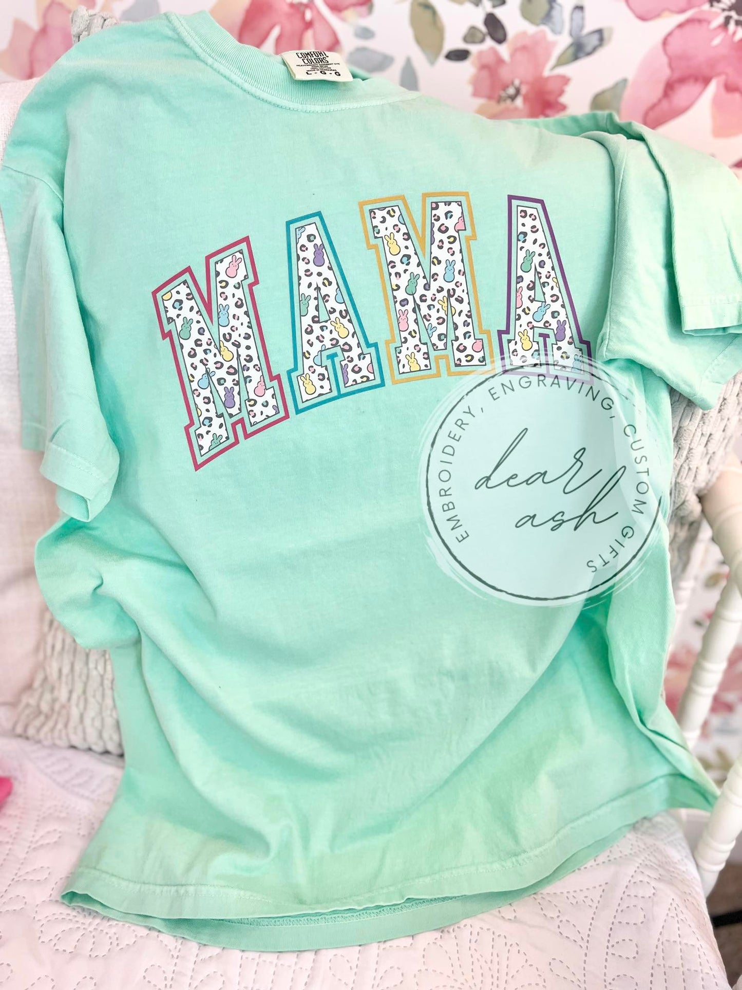 Mama Peeps-pink or mint