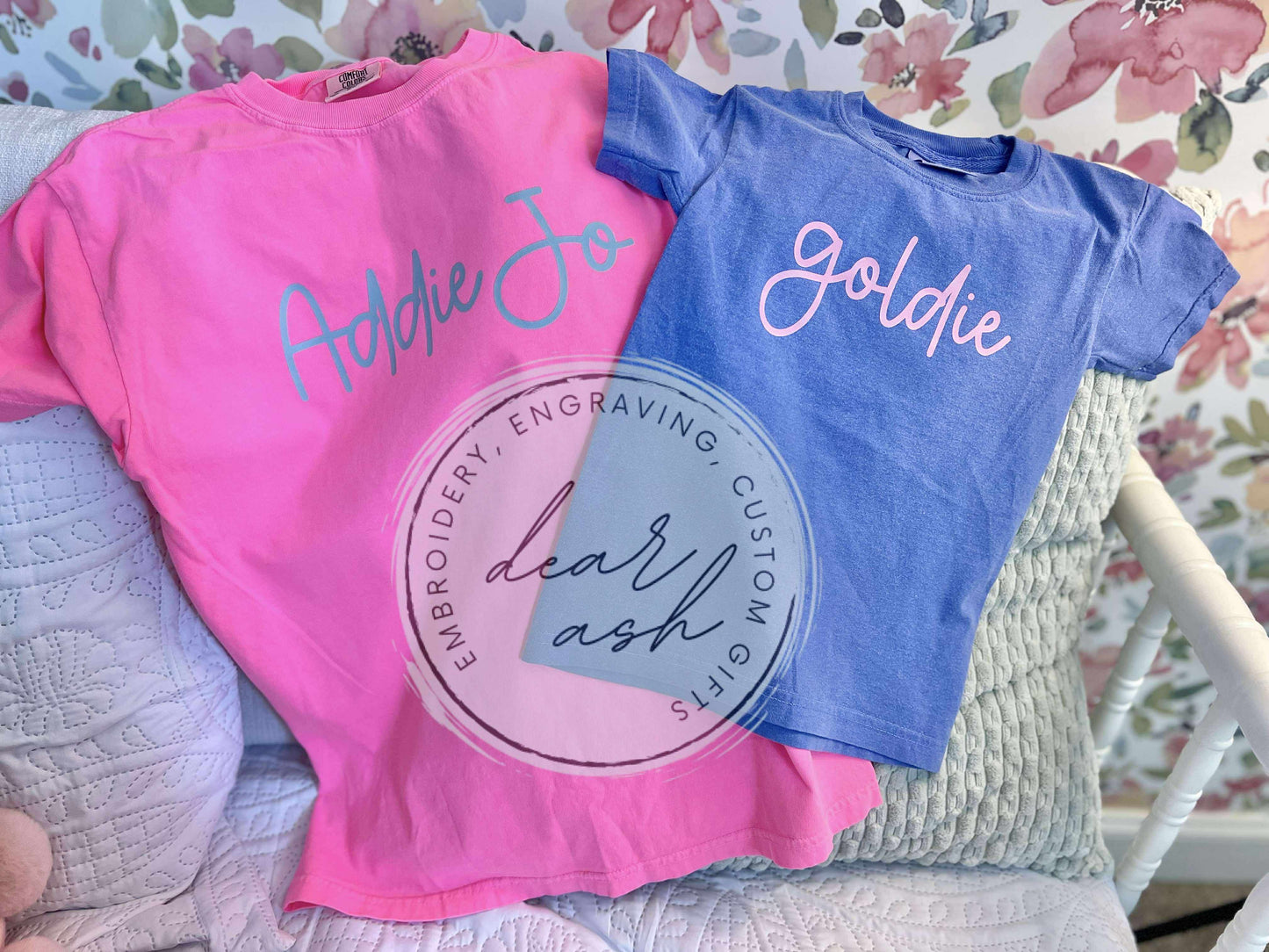 Comfort Colors Name Tees