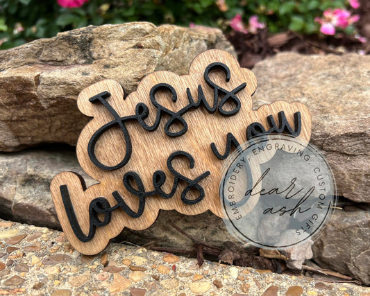 Jesus Loves You Magnet