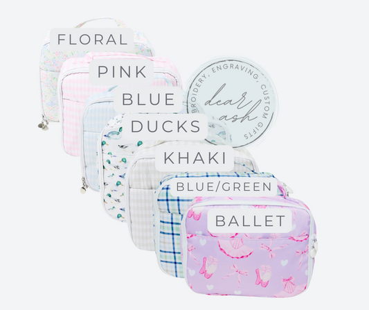 Lunchbox-includes embroidered name