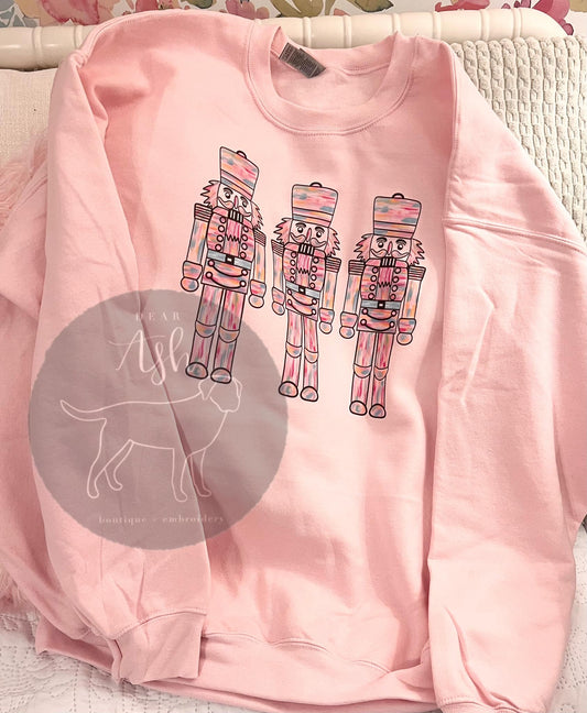 Nutcracker watercolor sweatshirts