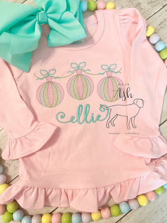 Ornaments with bows