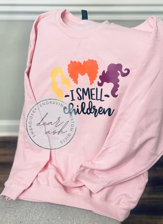 I smell children