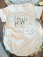 Fishing Initials Bubbles & Shirts-Embroidered