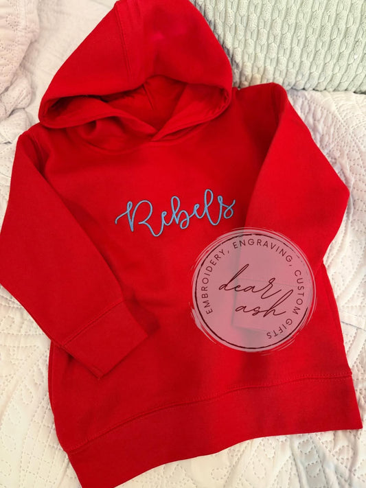 Rebels pullover-embroidered