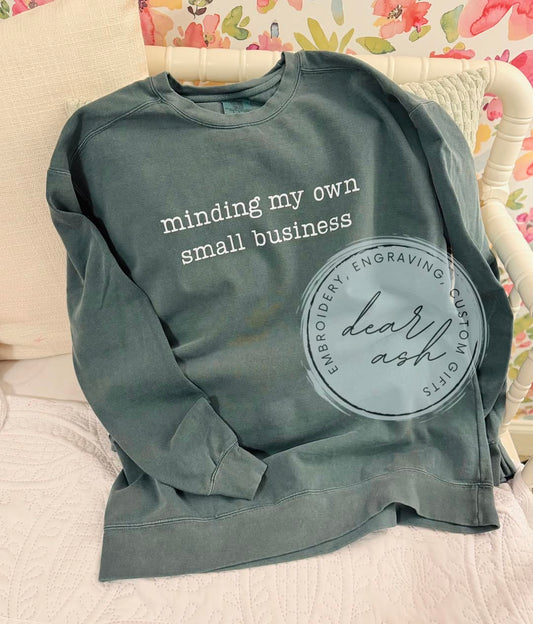 Minding my own small business