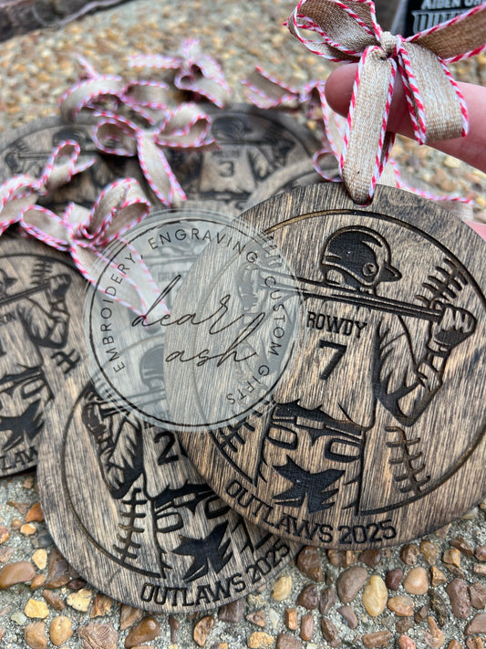 Baseball Ornament