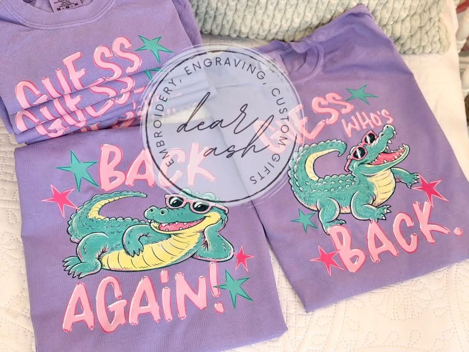 Guess who's back-2 sided design