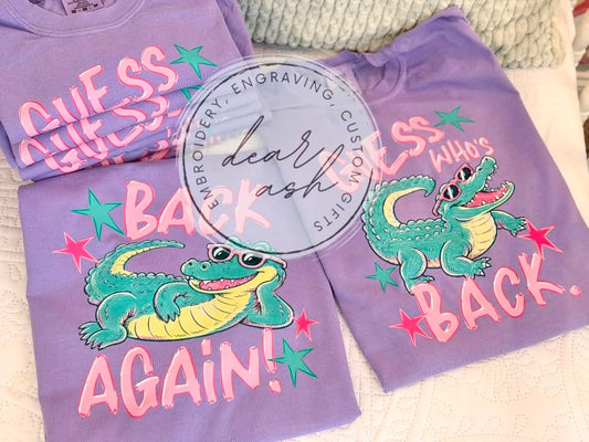 Guess who's back-2 sided design