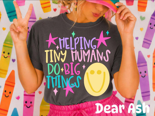 Helping tiny humans