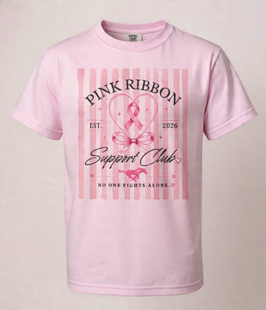 Mustangs-Pink Ribbon