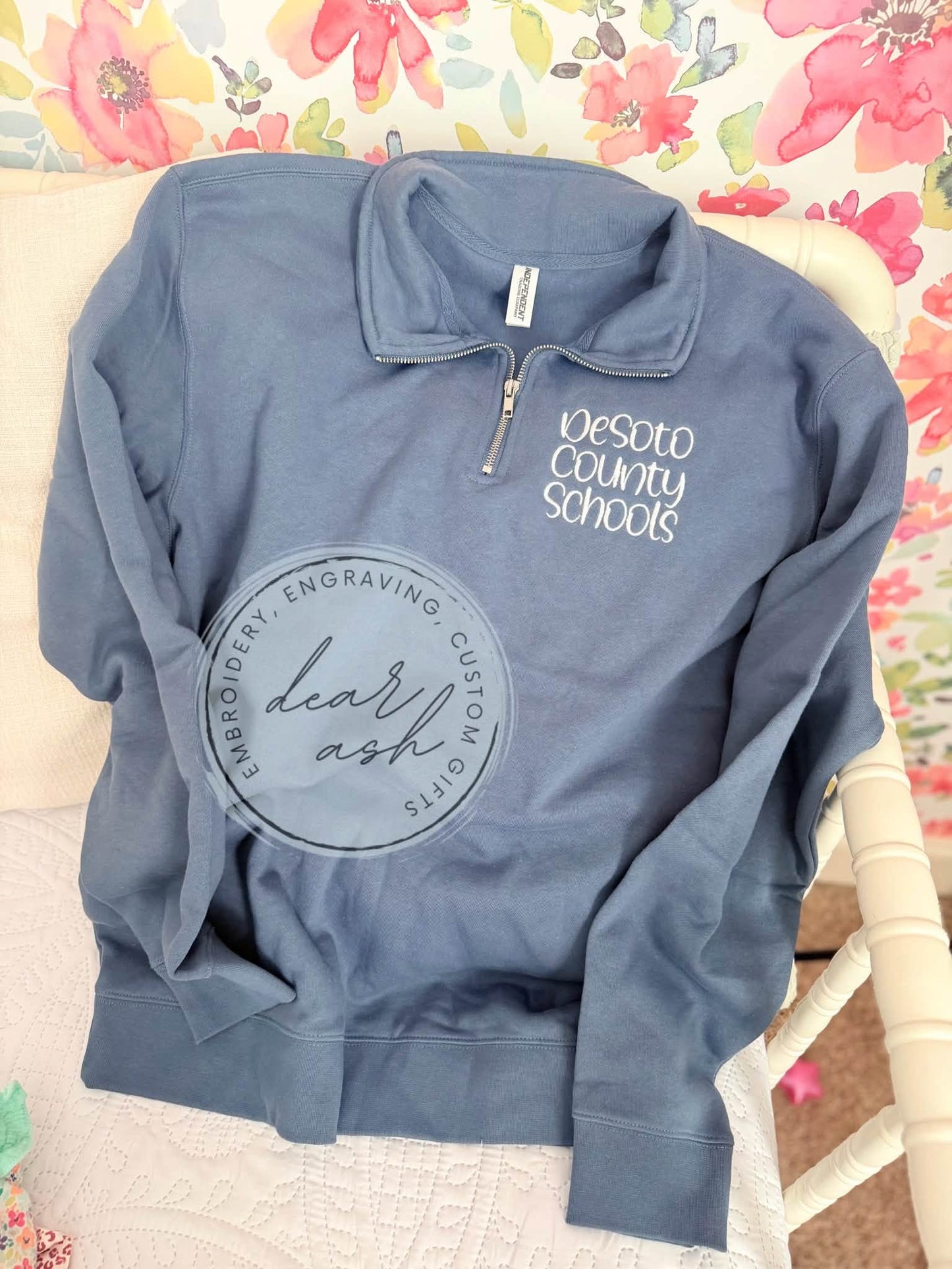 DeSoto County Schools quarter zip