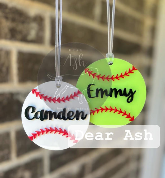Sports Bag Tags/Keychains