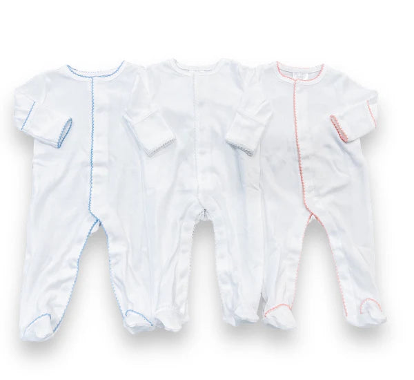 Picot Trimmed Footies