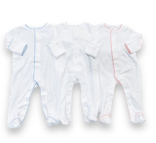 Picot Trimmed Footies