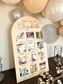 1st birthday photo board