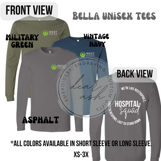 West Clinic- Hospital Squad- LONG SLEEVE