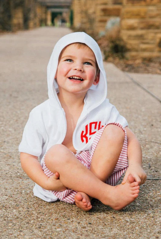 Boys' Swim Coverup Embroidered