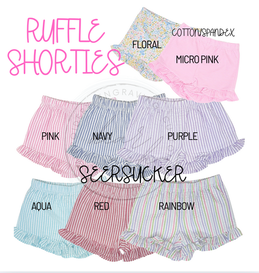 Girls' Shortie Shorts