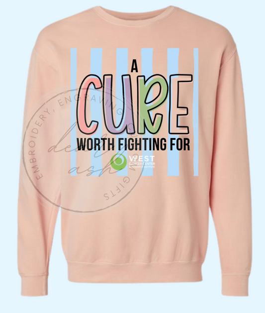 WC-Peach LIGHTWEIGHT SWEATSHIRT