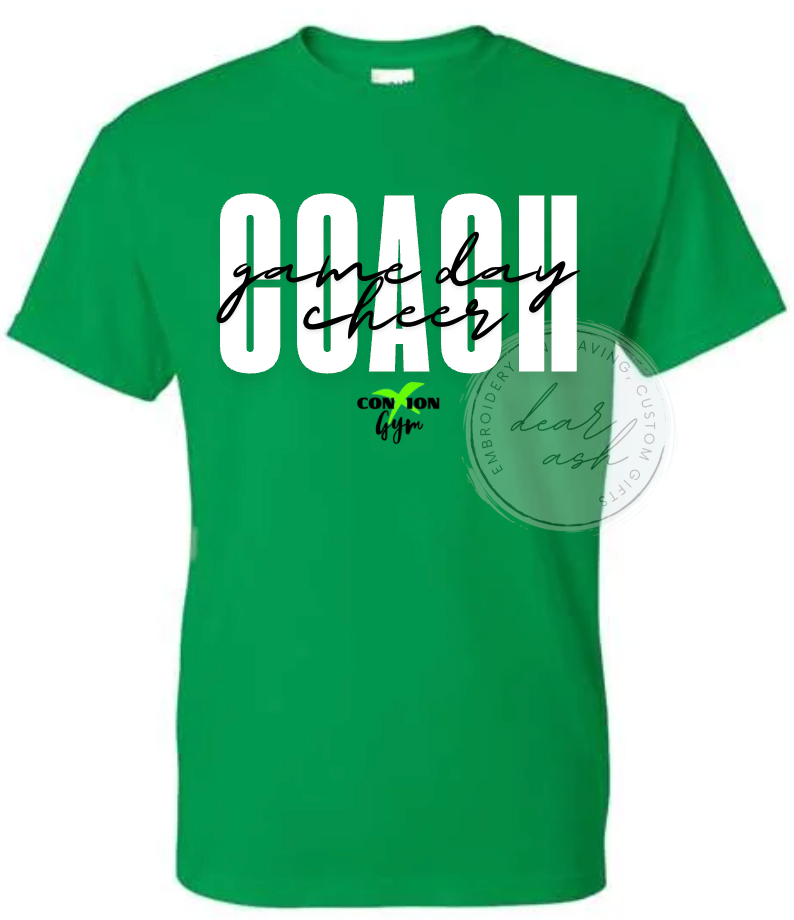 Coach game day cheer-short sleeve