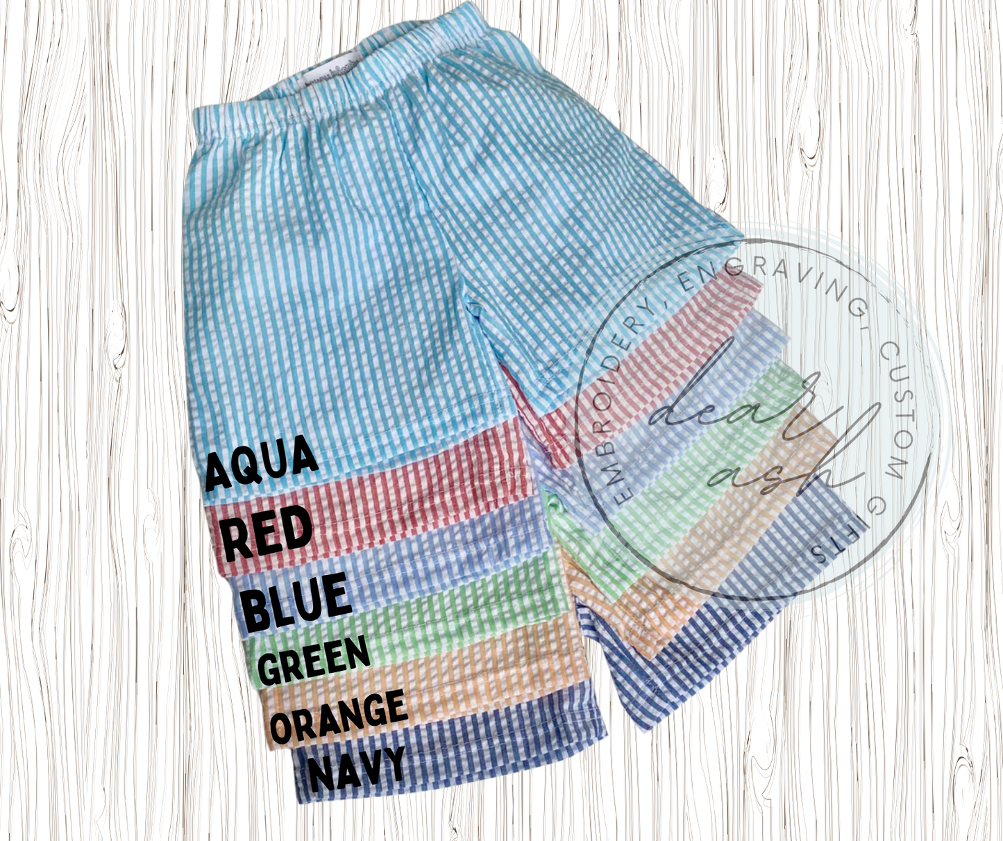 Seersucker Boys' Shorts