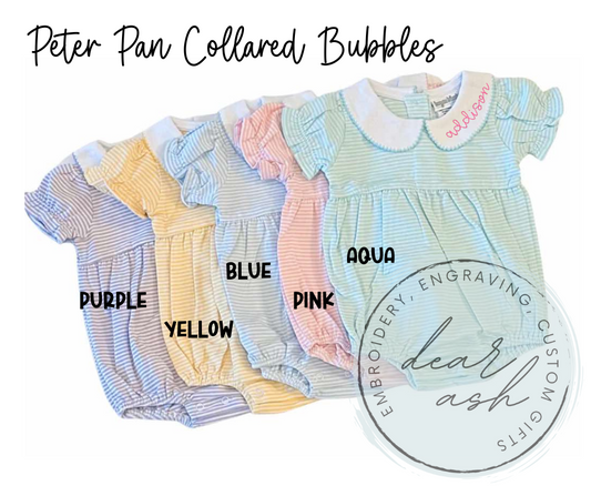 Collar Bubble-Embroidered Collar